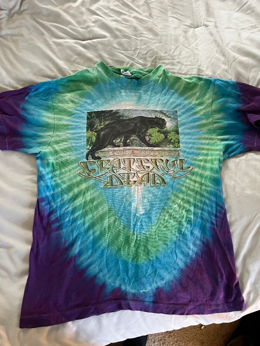 Vintage Grateful Dead tie dye 1990